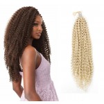Extensie de par afro Bohemian Crochet Braid de 50 cm Blond Deschis Cod ZR613